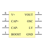 LTC660CS8#TRPBF引脚图