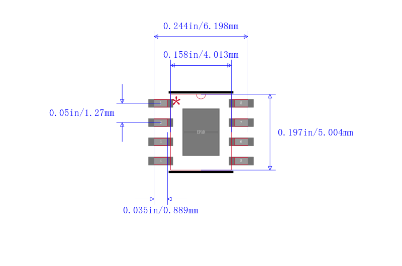 LM22672QMRE-5.0/NOPB封装图