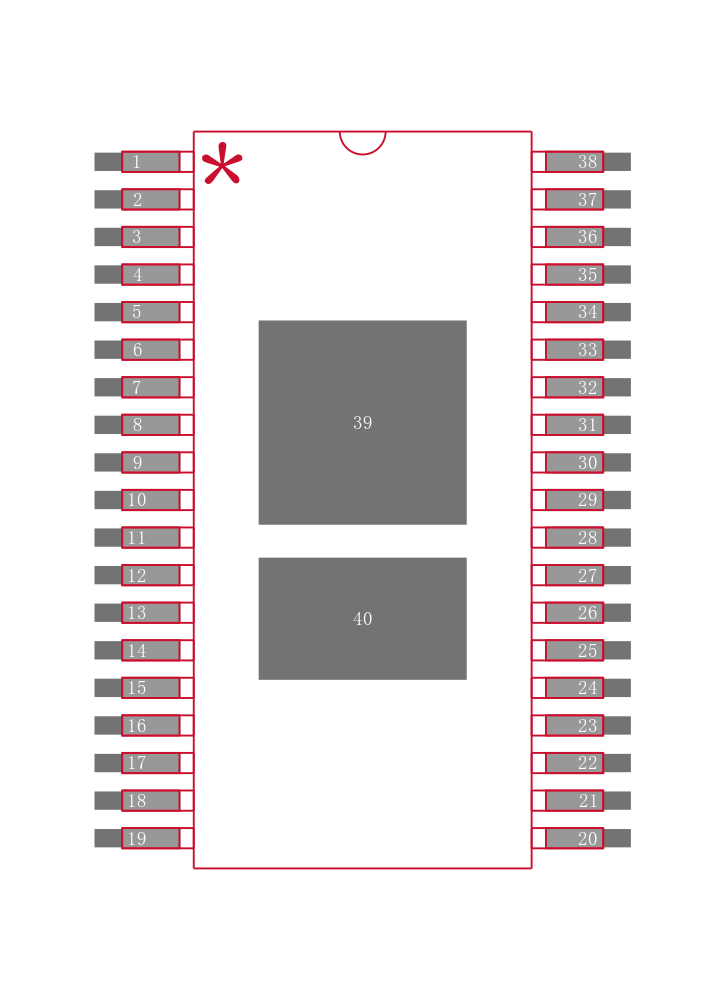 LT3959IFE#TRPBF封装焊盘图