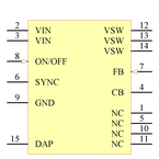 LM2677SD-ADJ/NOPB引脚图