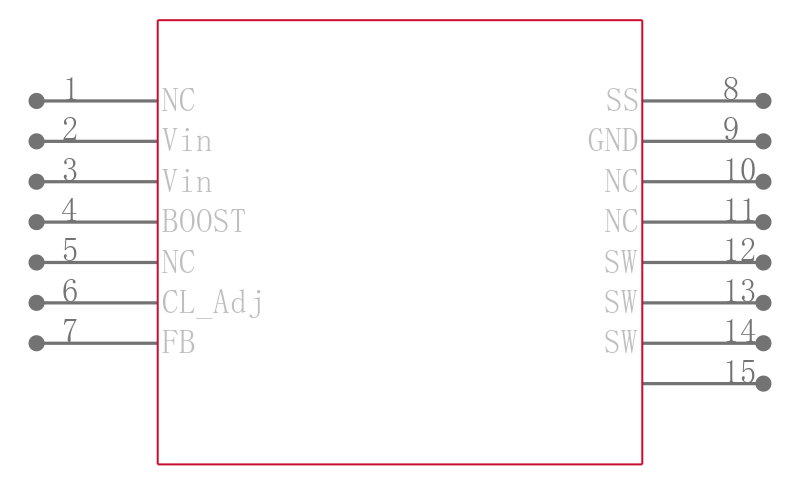 LM2679SD-3.3/NOPB引脚图