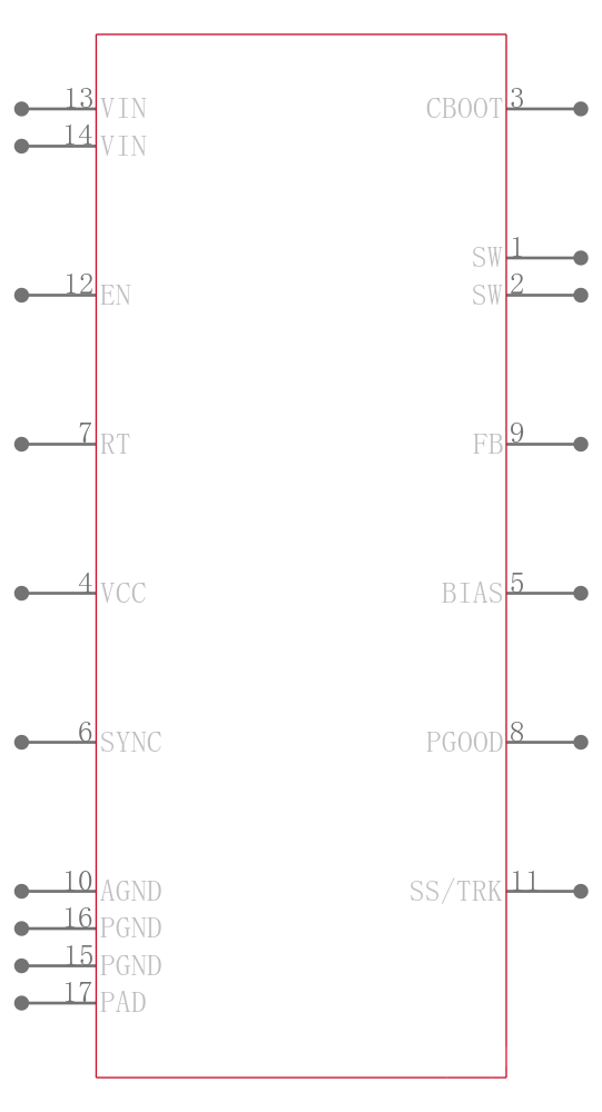 LM43602PWP引脚图