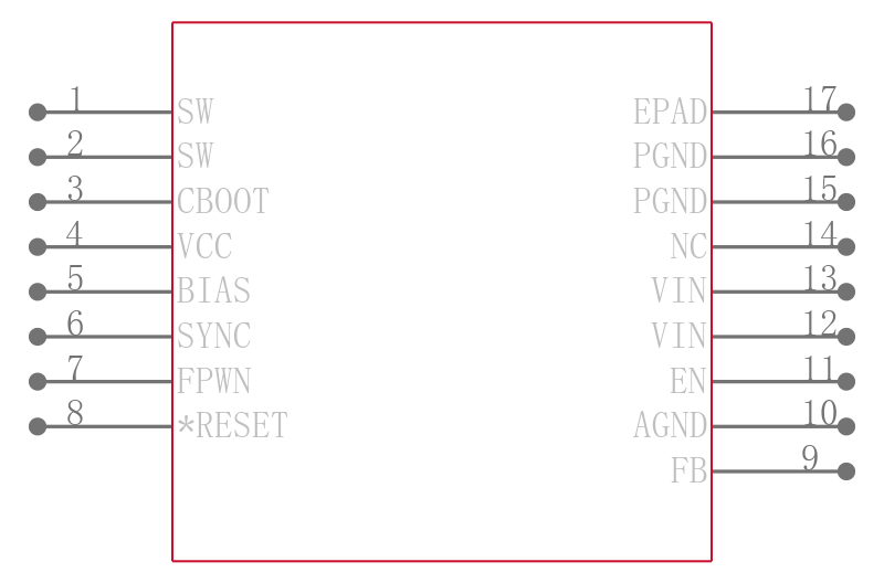 LM53602AQPWPTQ1引脚图