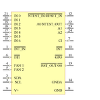 LM80CIMT-3/NOPB引脚图