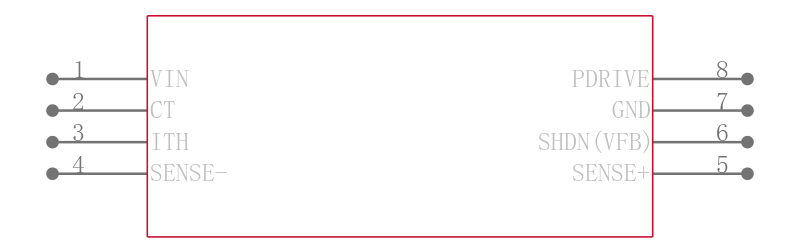 LTC1147IS8-3.3引脚图