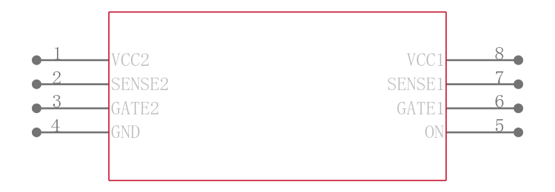 LTC1645IS8引脚图