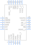 LTC3421EUF#PBF引脚图