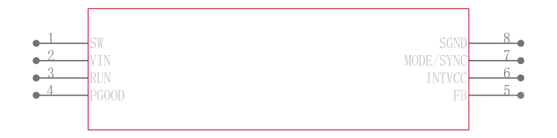 LTC3621IMS8E-23.3#TRPBF引脚图