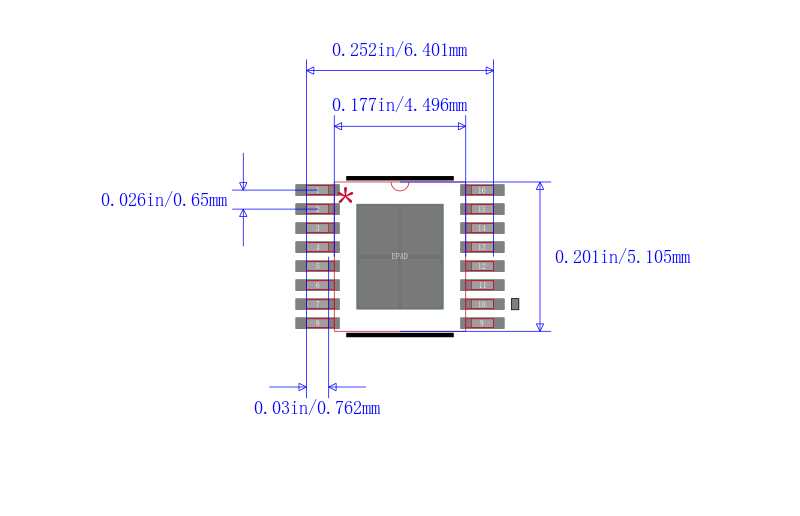 LT1976IFE#TRPBF封装图