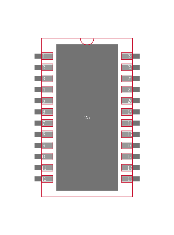 LT8582EDKD#TRPBF封装焊盘图