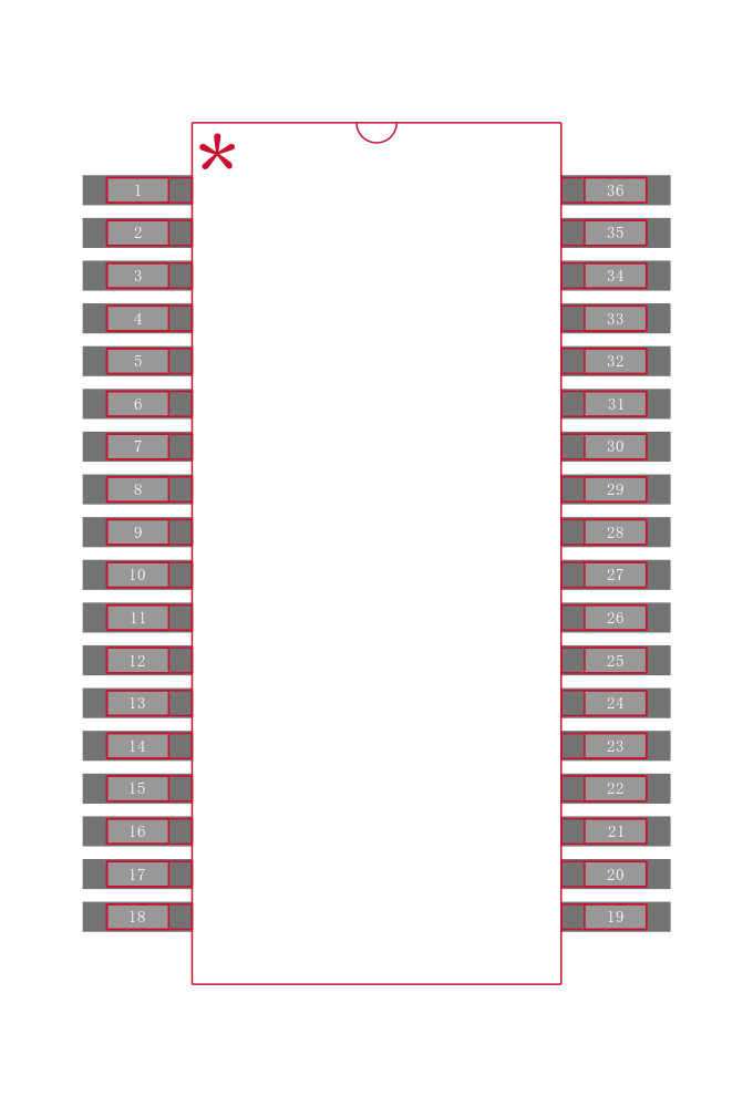 LTC3731CG封装焊盘图