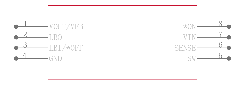 LTC1475IS8#PBF引脚图