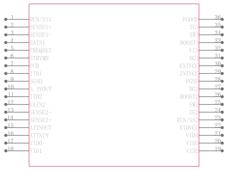 LTC1708EG-PG引脚图