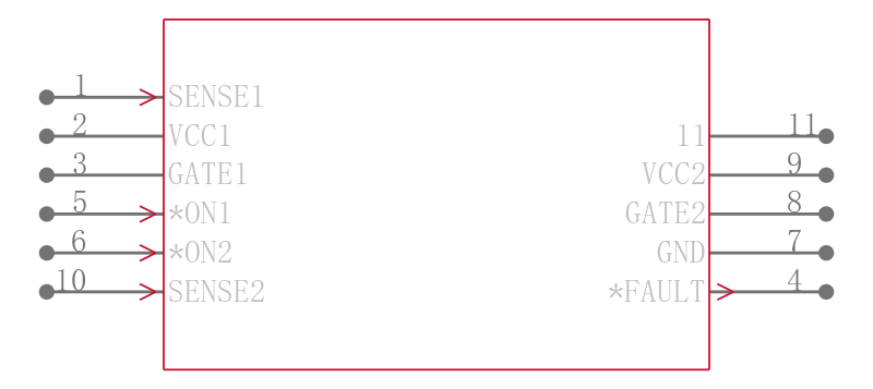 LTC4224CDDB-2#TRPBF引脚图