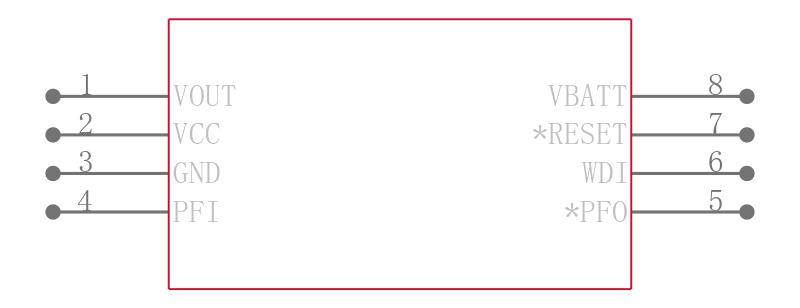 LTC690IS8#TRPBF引脚图