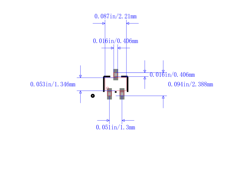LM4040BEX3-2.5+T封装图