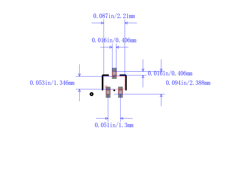 LM4040DIX3-2.1+T封装图