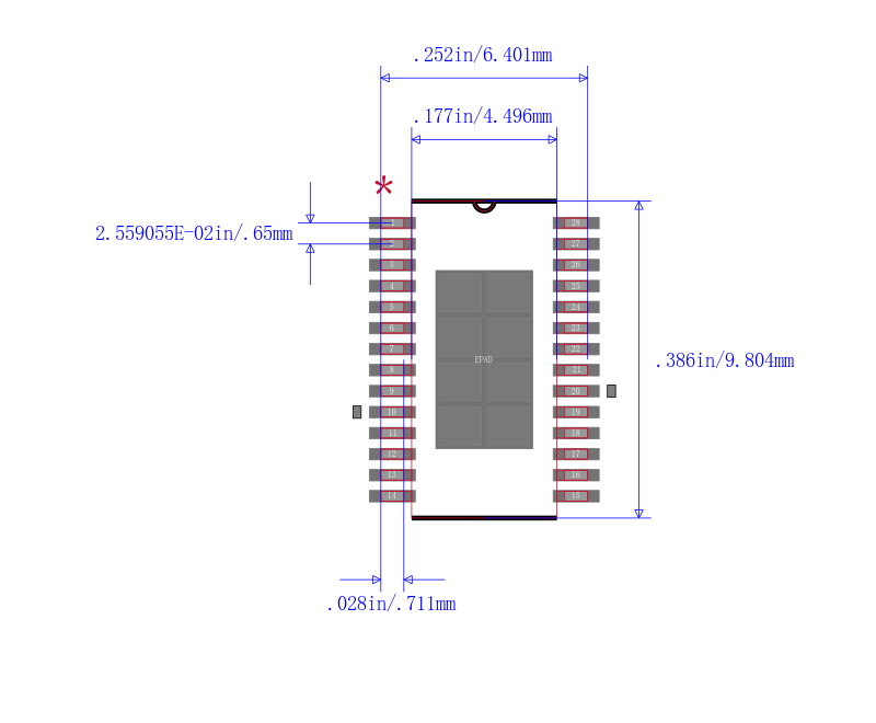 LM5064PMH/NOPB封装图