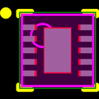 LMV242LD封装焊盘图