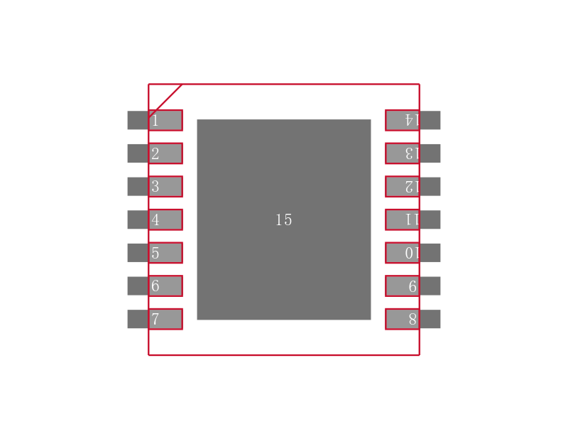 LP3905SDX-A3封装焊盘图