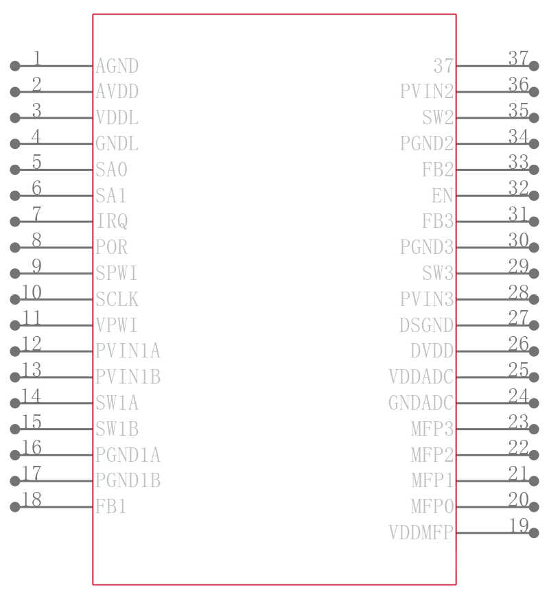 LM10503SQE/NOPB引脚图