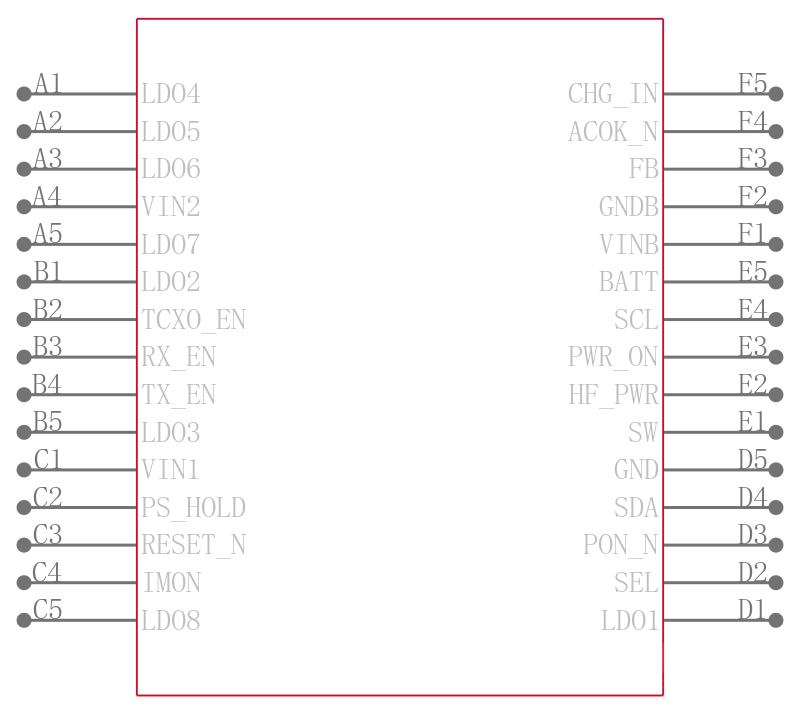 LP3923TLX-VC/NOPB引脚图