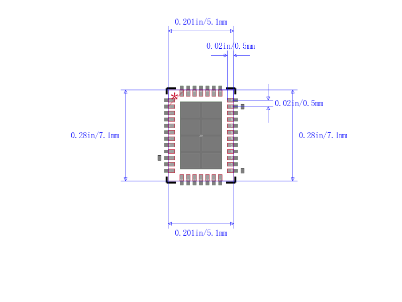LTC3418EUHF封装图