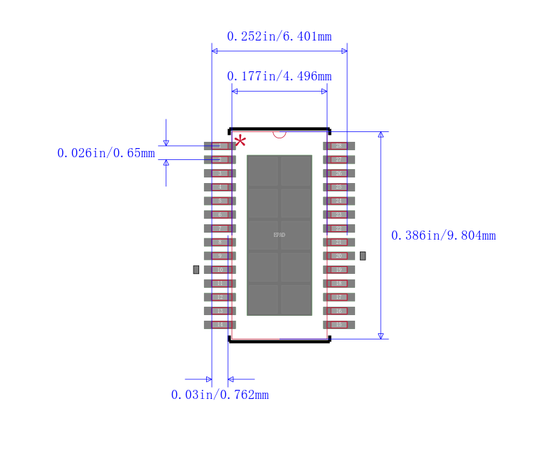LTC3892EFE-1#PBF封装图