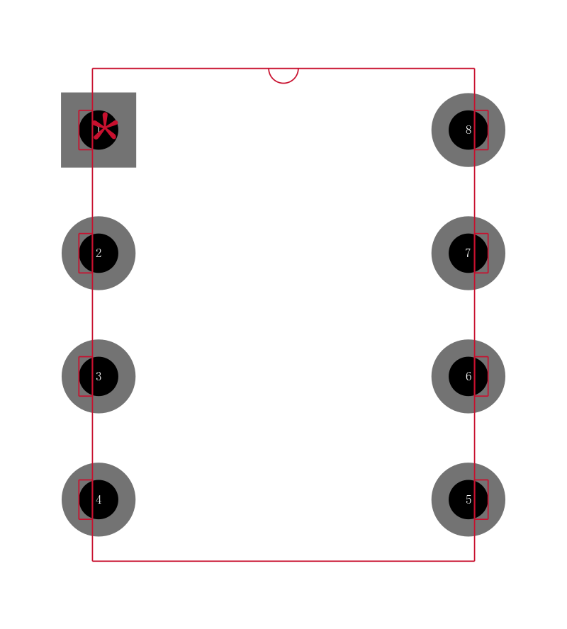 LM101AJ/883封装焊盘图