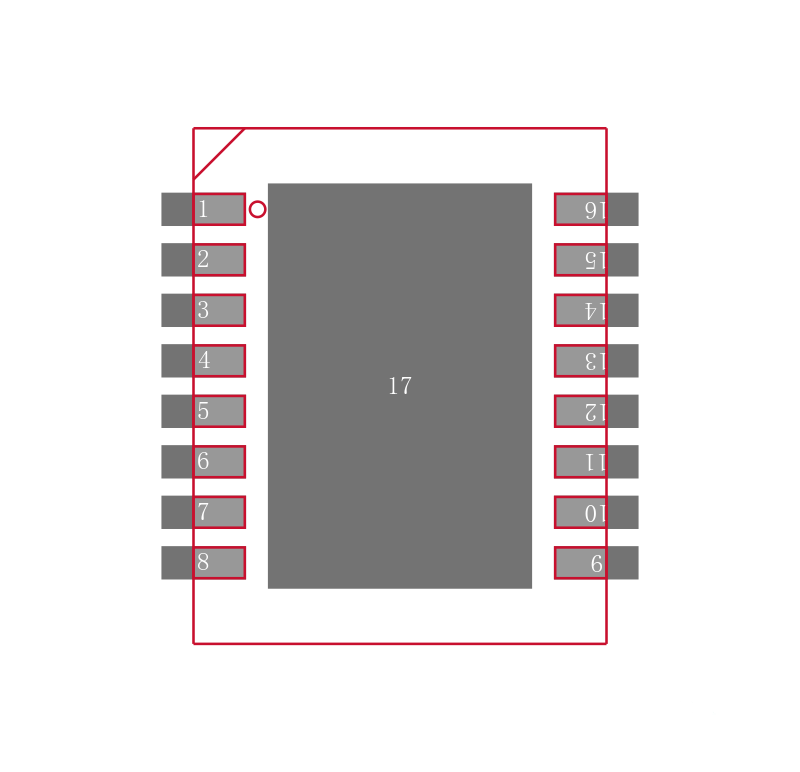 LM48510SDBD封装焊盘图