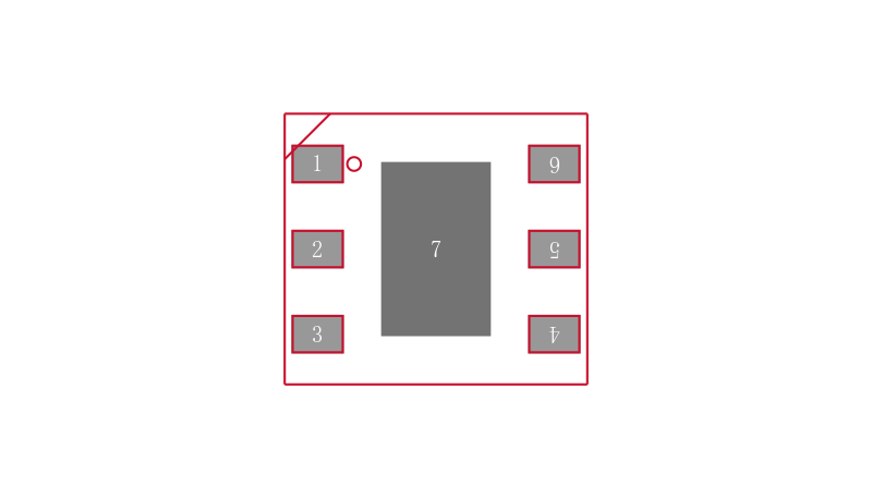 LP8345CDTX-5.0/NOPB封装焊盘图