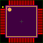 LPC2138FBD64/01,15封装焊盘图