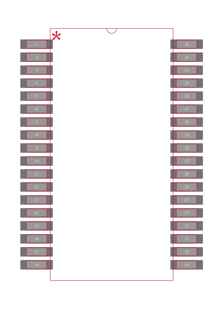 LTC1539IGW#TRPBF封装焊盘图