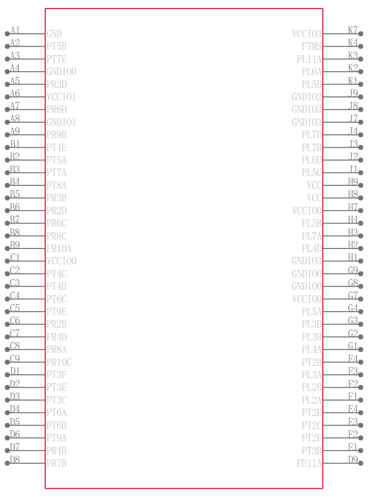 LPTM10-12107-3FTG208I引脚图