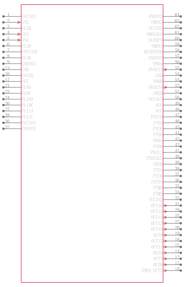 LPTM10-1247-3TG128I引脚图