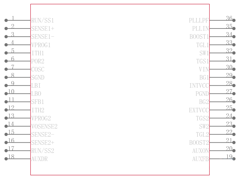 LTC1439CG引脚图