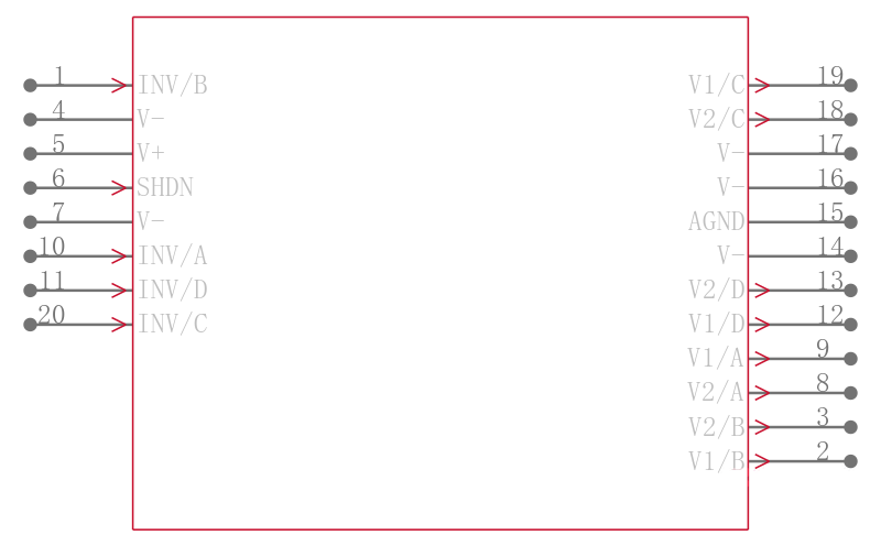 LTC1562AIG引脚图