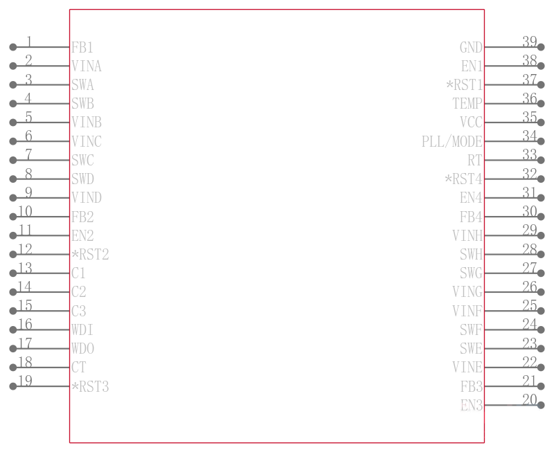 LTC3371HUHF#PBF引脚图
