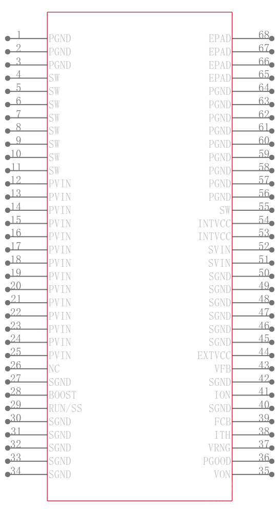 LTC3611IWP#TRPBF引脚图