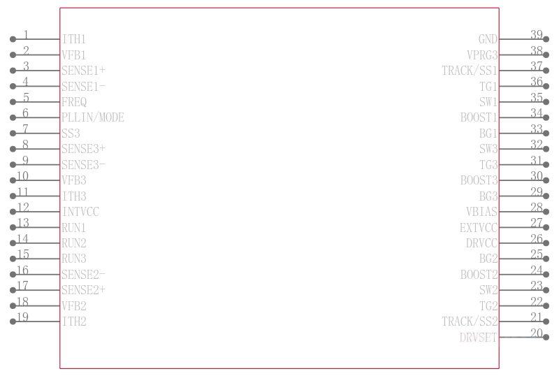 LTC3899HFE#TRPBF引脚图