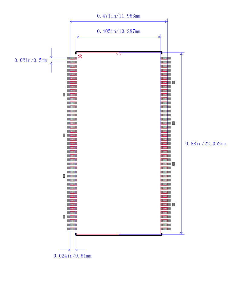 AS4C2M32S-6TIN封装图