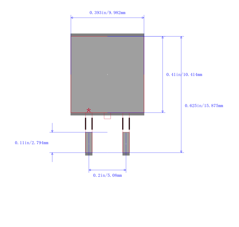 LM317BD2TR4封装图
