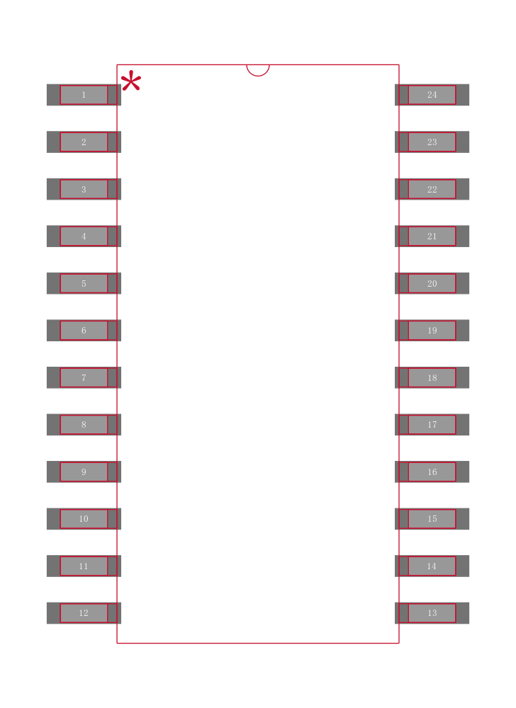 LM2650MX-ADJ封装焊盘图