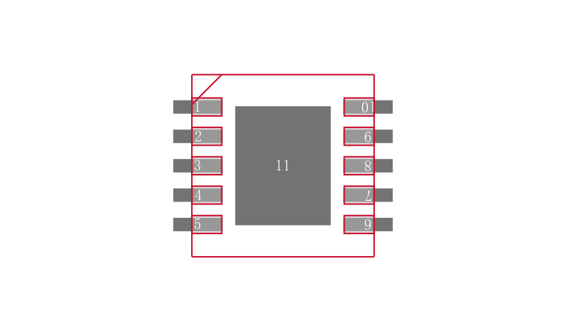 LM2753SDX封装焊盘图