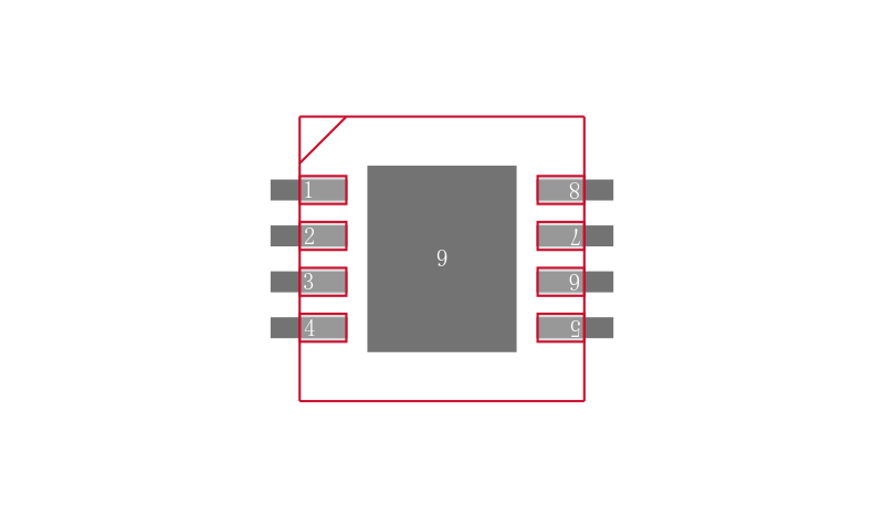 LM3676SDX-3.3/NOPB封装焊盘图
