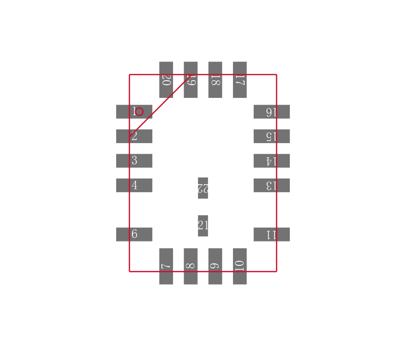 LT8640IUDC-1#TRPBF封装焊盘图