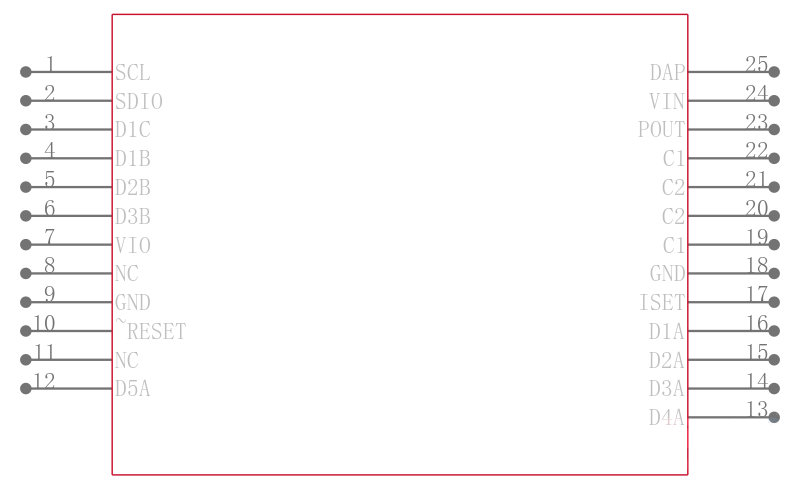 LM27965SQ-MX/NOPB引脚图