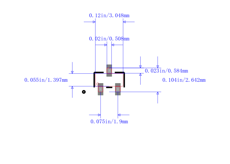 LM4040AIM3-5.0+封装图