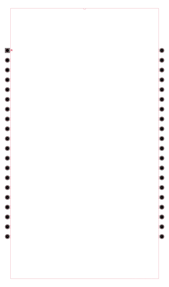 LCD-S401C71TR封装焊盘图