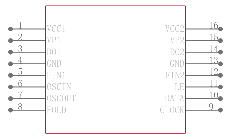 LMX2335LTMX/NOPB引脚图